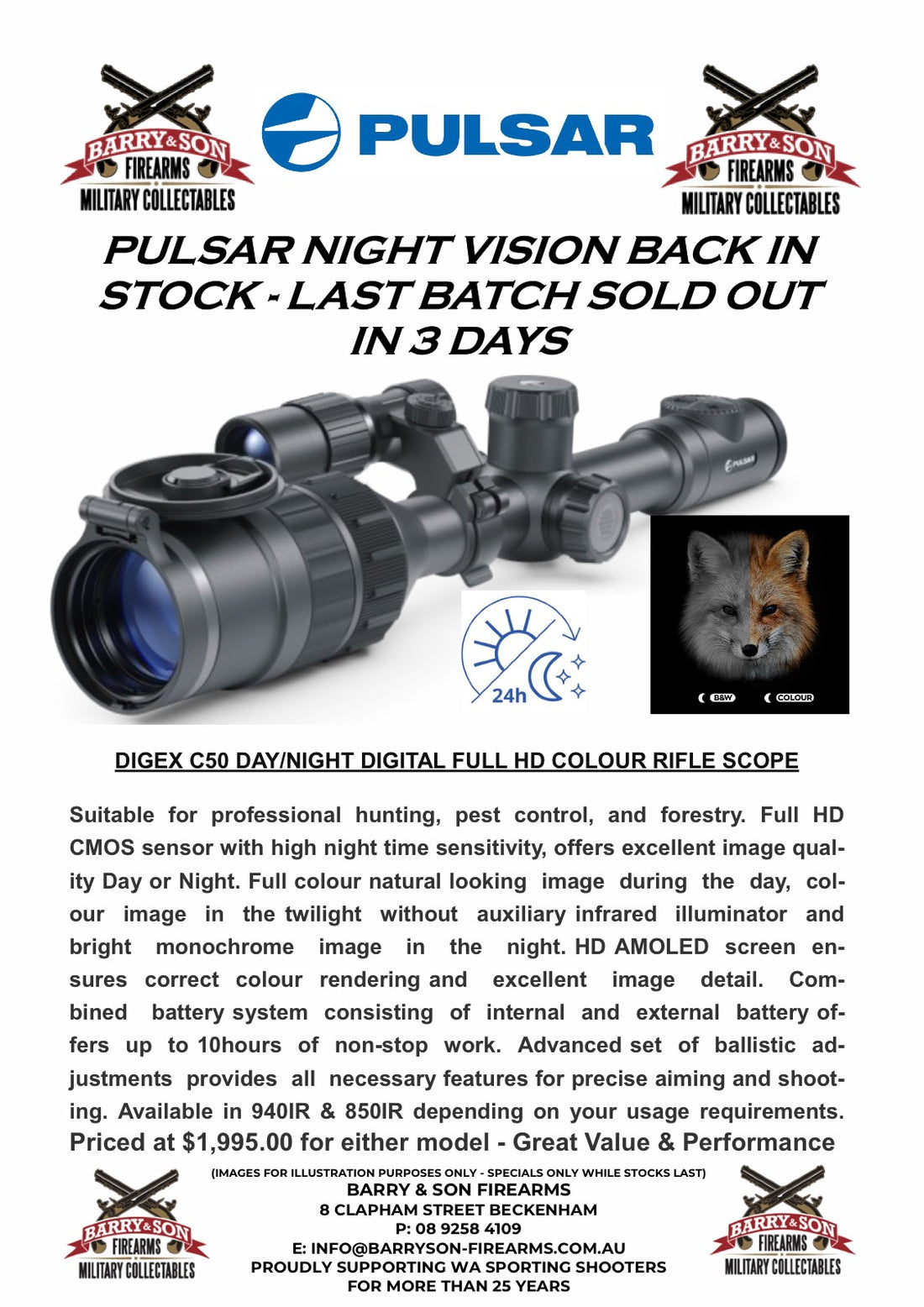 Pulsar Night Vision