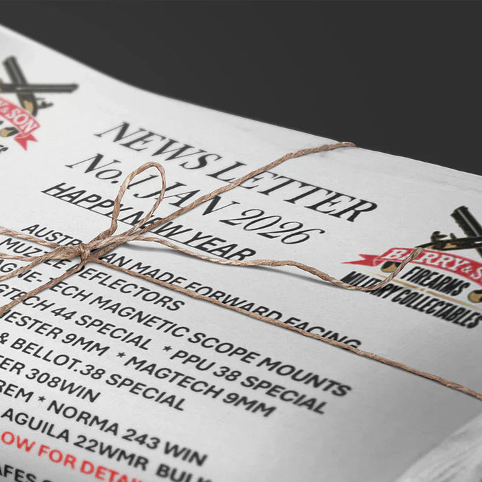 BARRY & SON FIREARMS NEWSLETTER - FEBRUARY 2026 No.1  - GENERAL