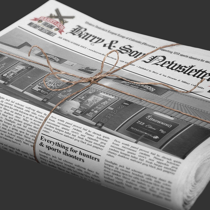 BARRY & SON FIREARMS NEWSLETTER - SEPTEMBER - No.1 2025