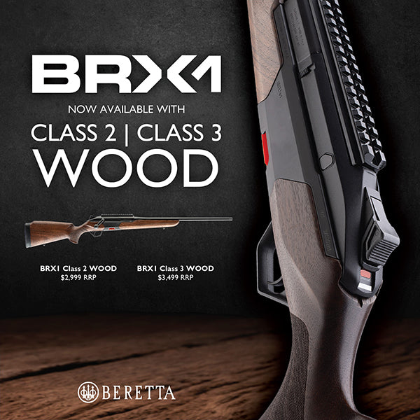 BERETTA BRX1 IN WOOD NOW AVALIABLE - ABSOLUTELY STUNNING - ON DISPLAY IN-STORE