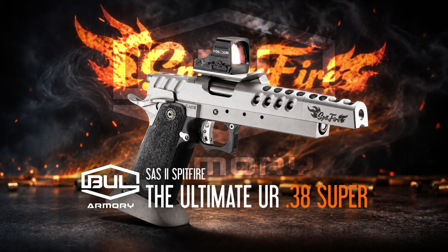 Bul Armory SAS II Spitfire .38 Super — The Open Division Weapon of Choice