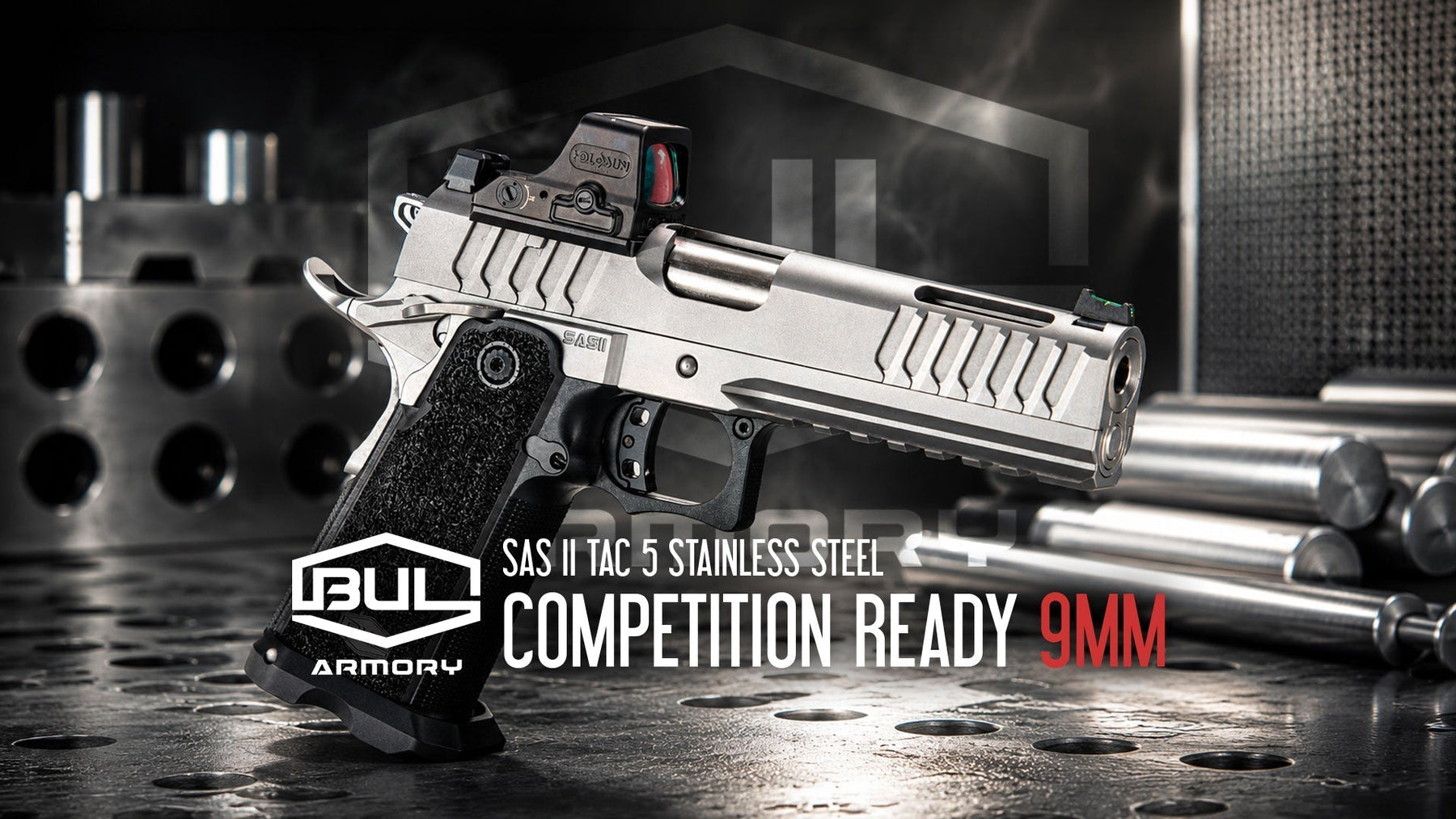Bul Armory SAS II TAC 5 — The Competition-Ready 9mm That Means Business