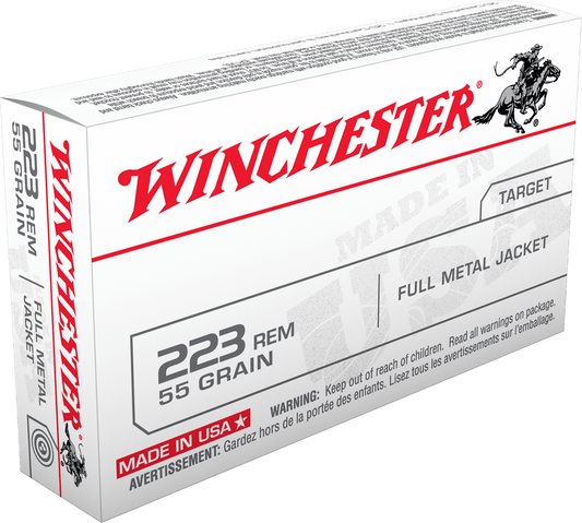WINCHESTER - 223REM - 55GR - FMJ