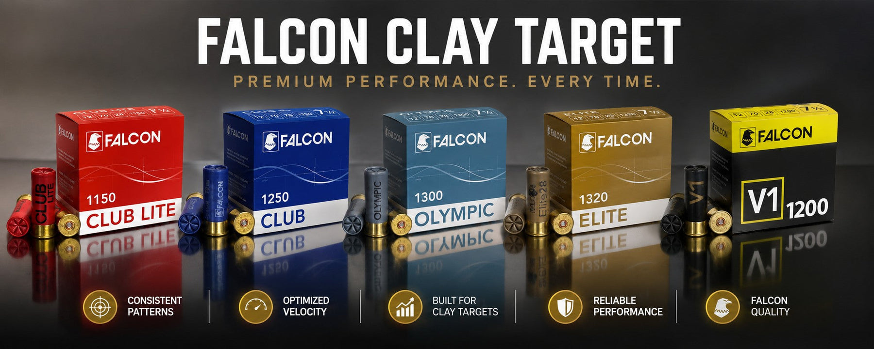 Falcon Clay Target Cartridges — Now In Stock