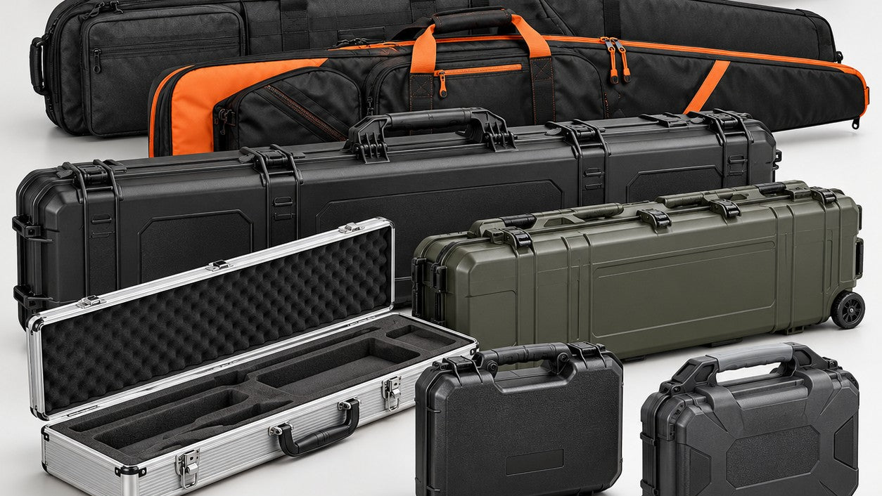 Now online — see our full range of gun bags & hard cases