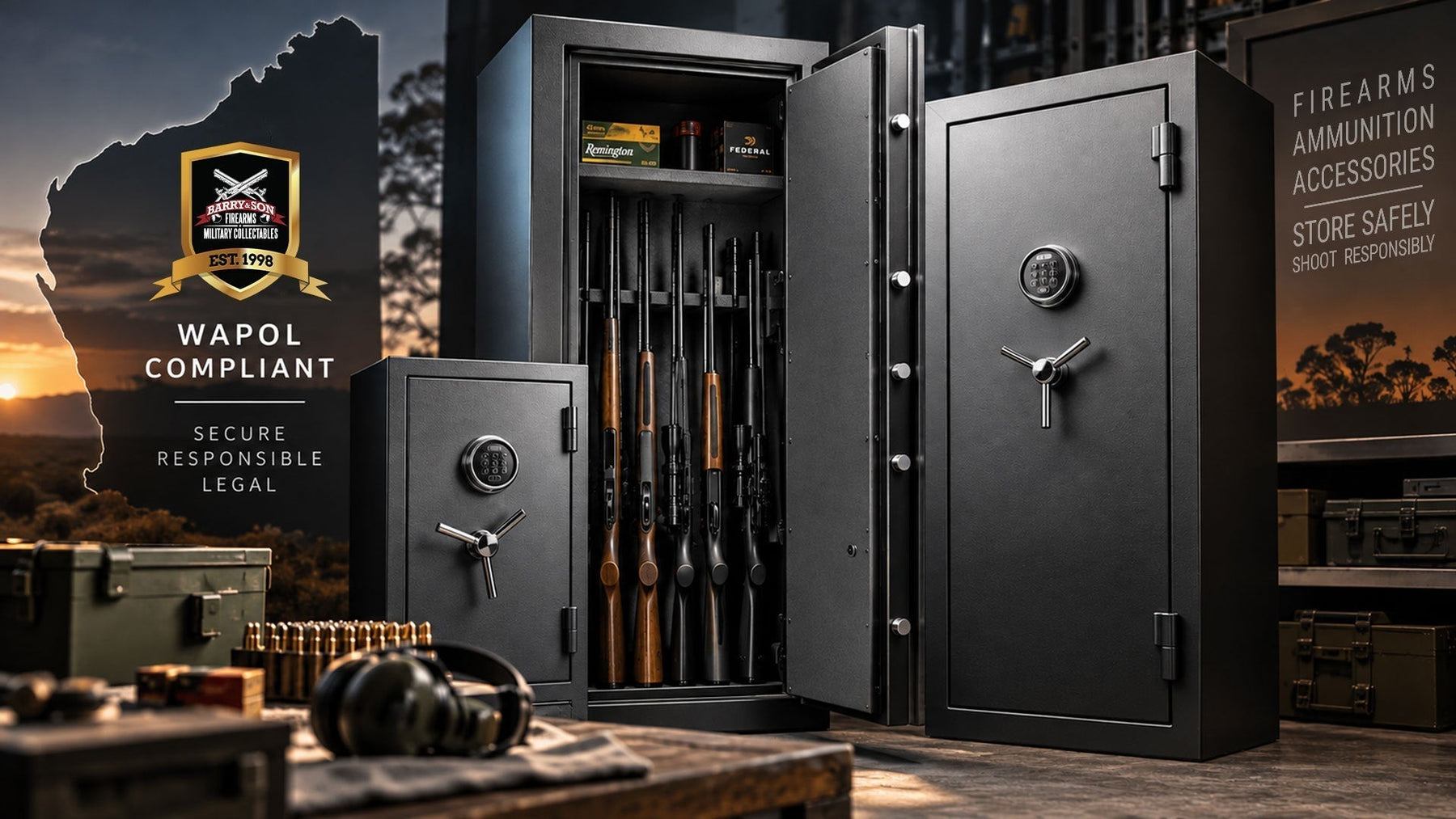 Fresh Stock Alert — Lokaway & Spika Gun Safes Available In Store