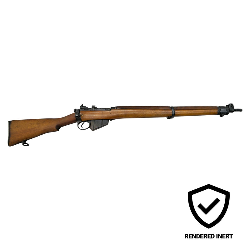 Rendered inert Lee-Enfield No. 4 .303 British rifle, opposite side profile