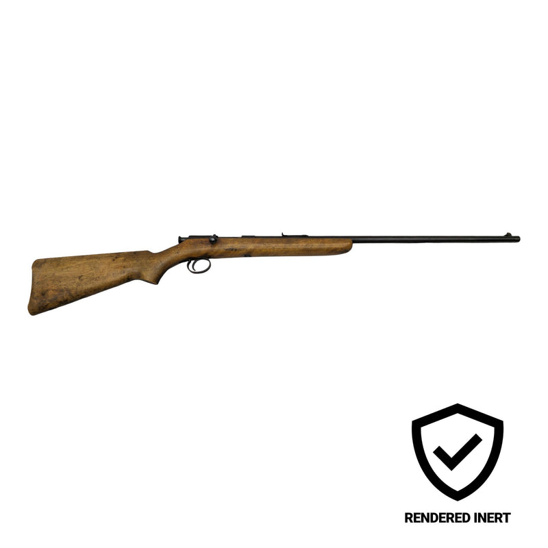Vintage Sporting Bolt-Action Rifle — opposite side profile