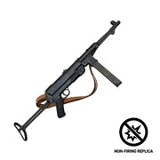 MP 40 Submachine Gun Non-Firing Replica — angled view