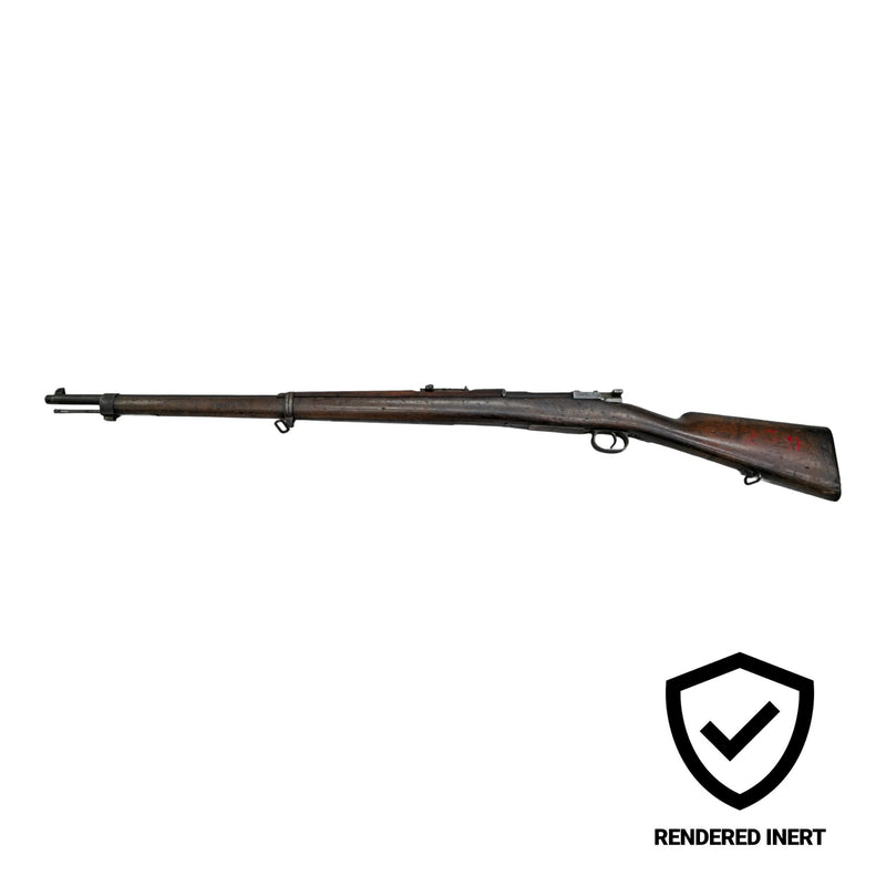Historic rendered inert military bolt-action rifle — opposite profile