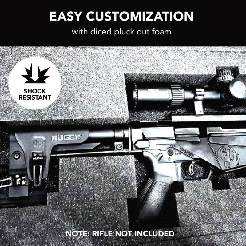 Evolution Gear HD Series 2540 XL Rifle Hard Case Black