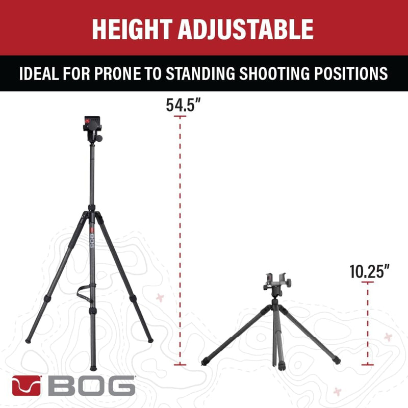 BOG Deathgrip Sherpa Infinite Series Carbon Tripod + Ball Head