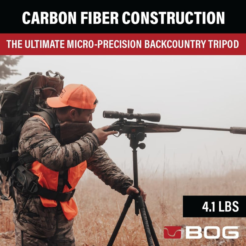BOG Deathgrip Sherpa Infinite Series Carbon Tripod + Ball Head