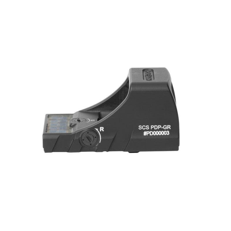 Holosun SCS-PDP-GR Solar Charging Open Pistol Green Dot Sight