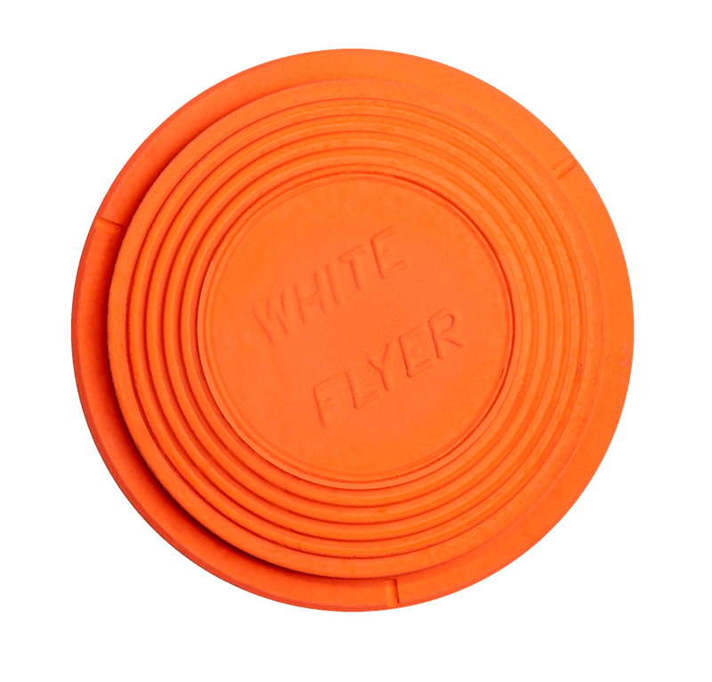 White Flyer Blackout 110mm International Orange Clay Targets