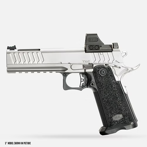 BUL ARMORY - SAS II TAC 5 - STAINLESS STEEL - OPTIC READY - 9MM - NEW MODEL