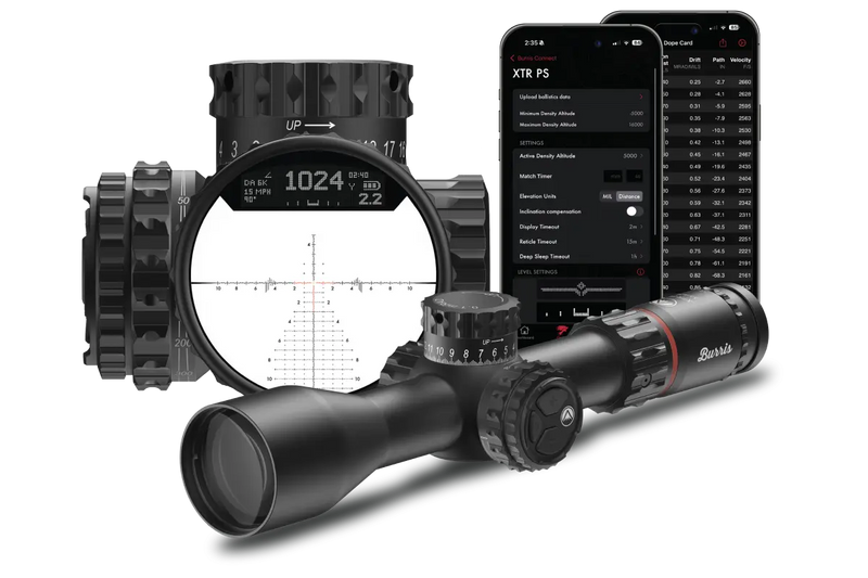 BURRIS XTR PS | 5.5-30x56 | SCR2 Mil Illuminated