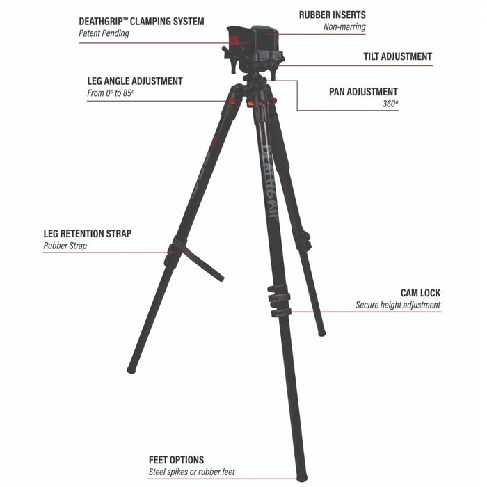 BOG - DEATHGRIP SHERPA - CARBON - PRECISION BALL - HEAD TRIPOD