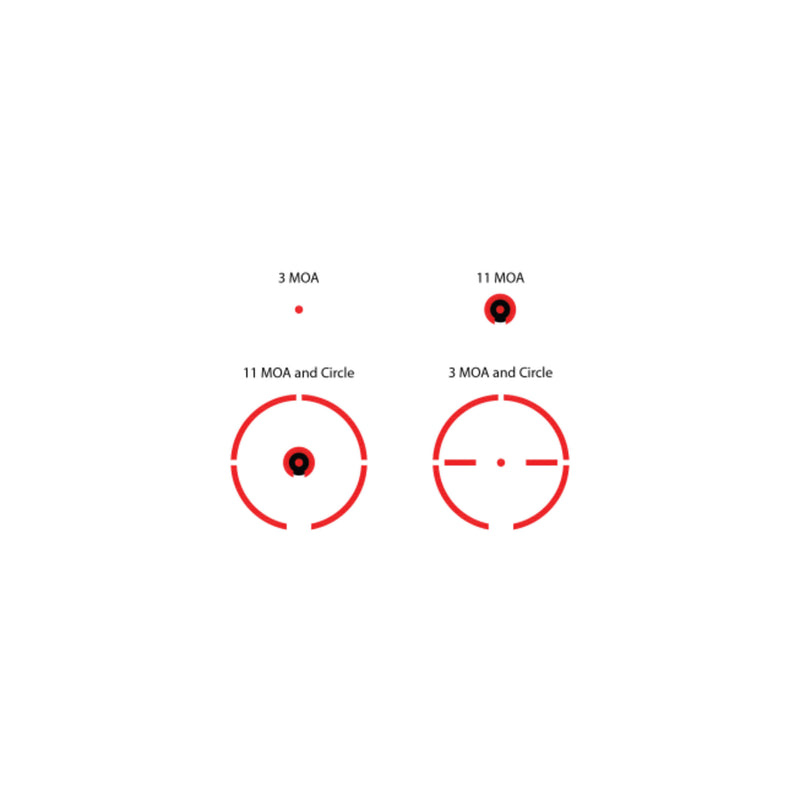 Burris FastFire 4 Multi-Reticle Red Dot Reflex Sight