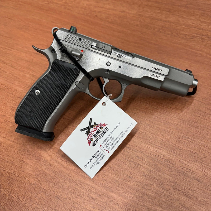 CZ 75B LIMITED EDITION - 9MM SEMI AUTO - PRE LOVED