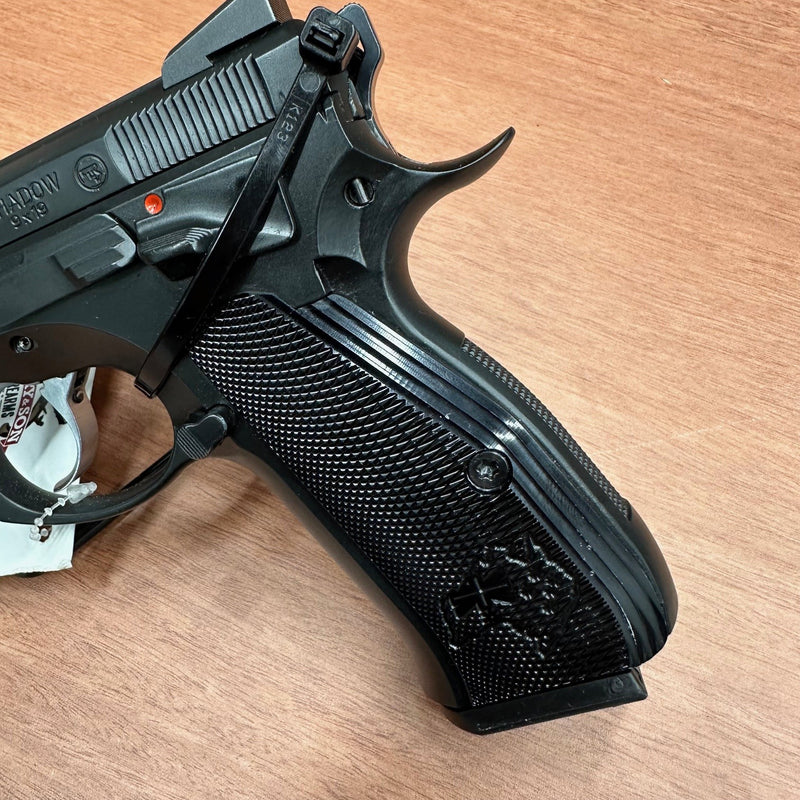 CZ75 SP01 SHADOW - AUS GRIPS - 9MM Semi Auto — PRE-LOVED