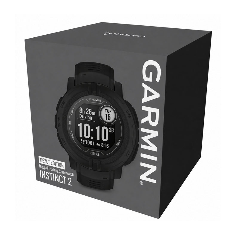 Garmin Instinct 2 Solar Rugged Trucking Smartwatch DEZL Edition
