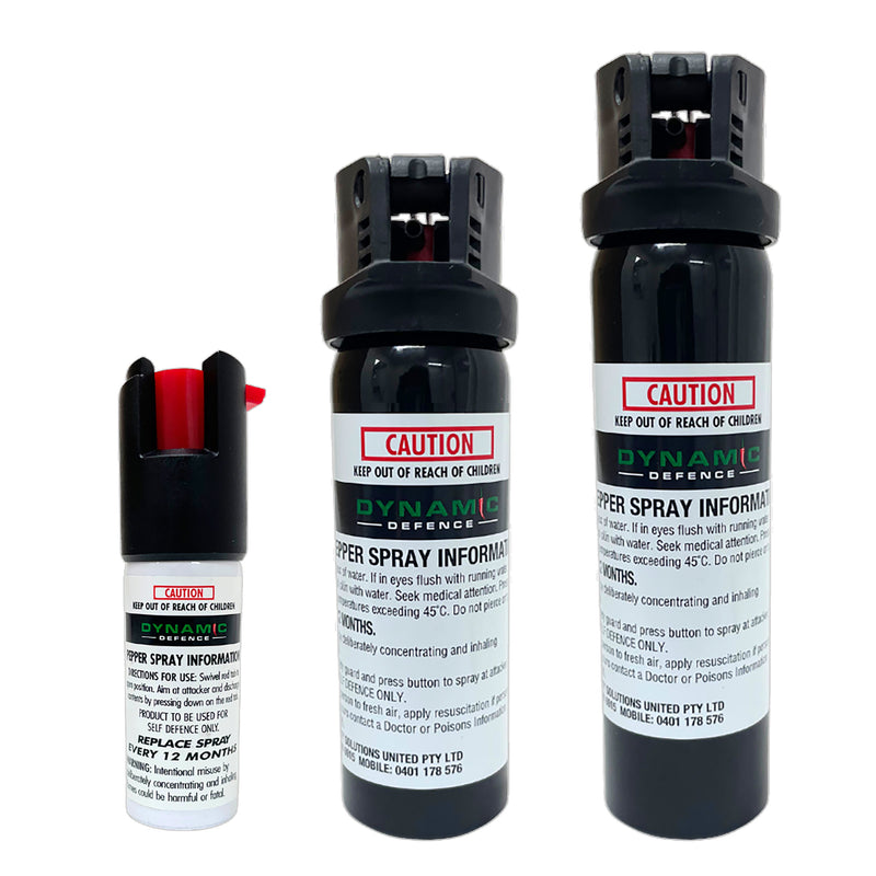 Dynamic Defence Oleoresin Capsicum (OC) Pepper Spray
