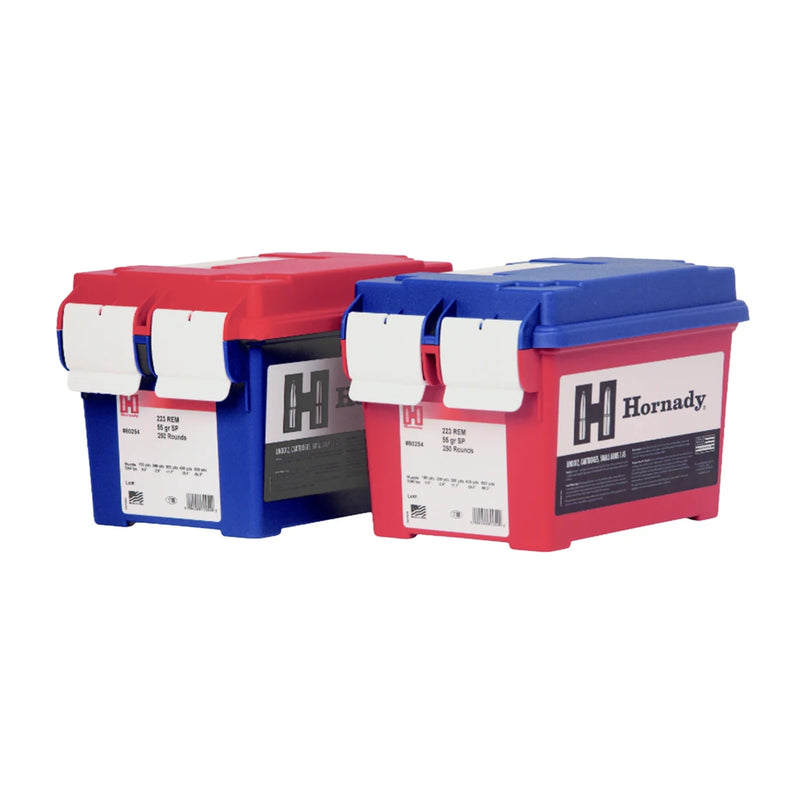 Hornady .223 Rem 55gr Soft Point Ammo Tub – 250 Rounds