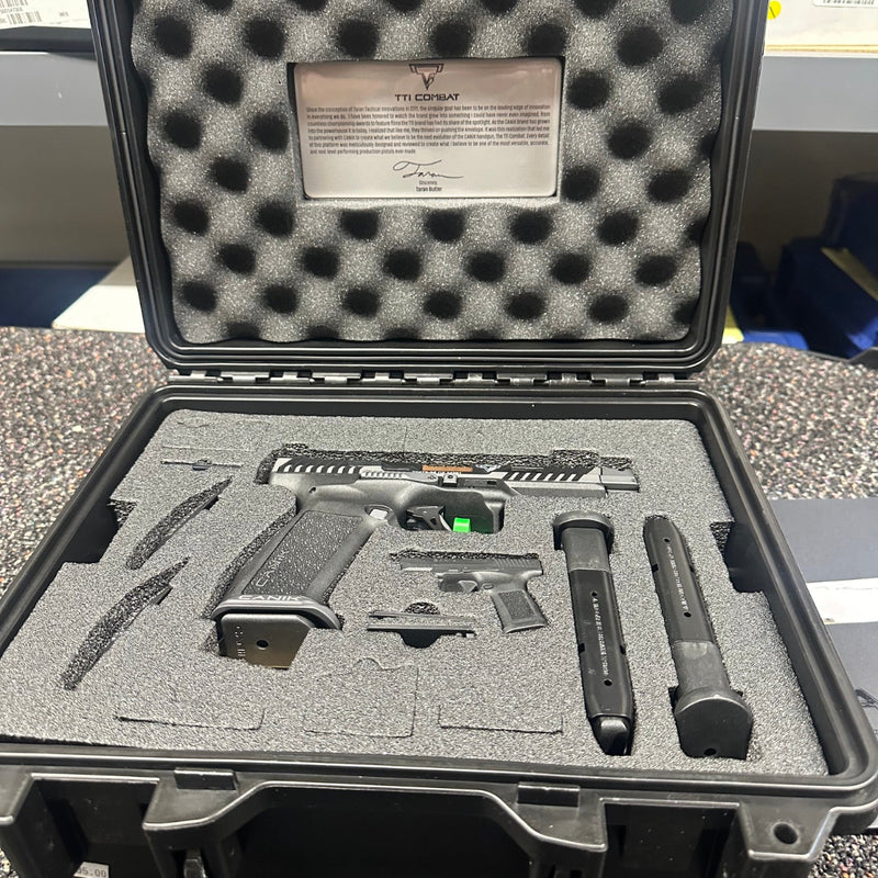 Canik TTI Combat Smoke Optic Ready 9mm Handgun