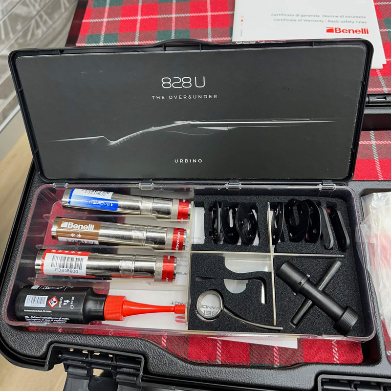 Benelli 828 U SuperSport A.I. Carbon 12 Gauge Over and Under Shotgun