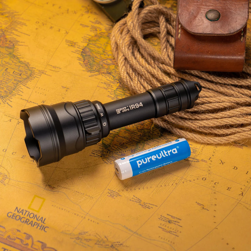 HikMicro Alpex 4K A50EL Digital Day & Night Vision Scope w IR Torch & Mount