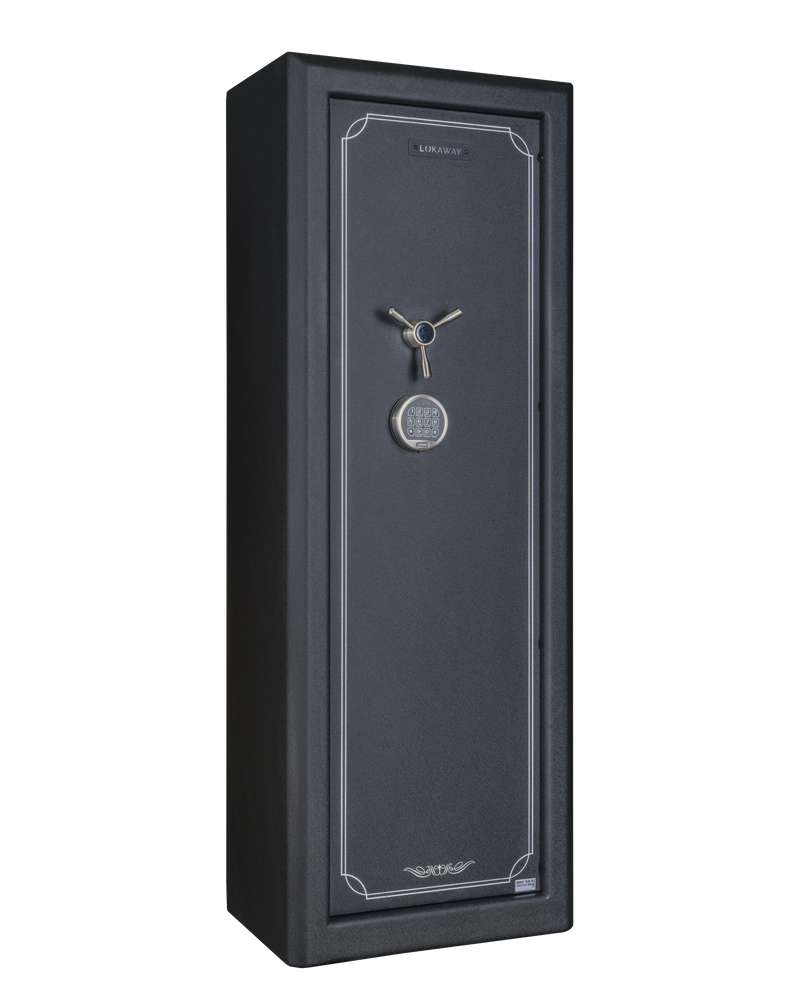 LOKAWAY LBACH610 DIGITAL GUN & AMMUNITION SAFE - CAT A/B/C/H LEVEL 2 COMPLIANT- IN STOCK
