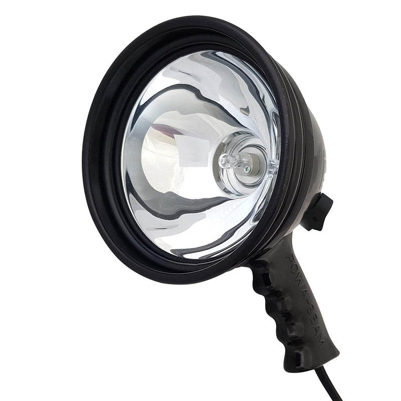 Powa Beam Hand Held Spotlight 100W 145mm 5¾" QH Halogen