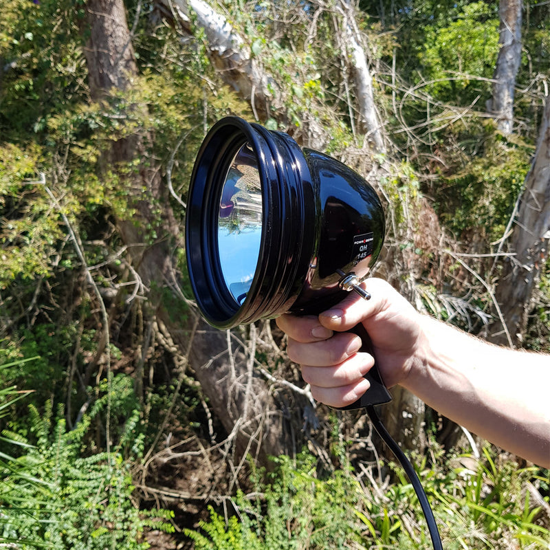 Powa Beam Hand Held Spotlight 100W 145mm 5¾" QH Halogen