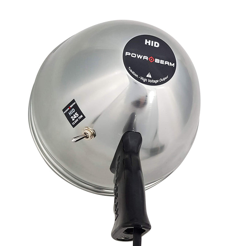 Powa Beam Hand Held Spotlight 100W 245mm 9" HID Xenon