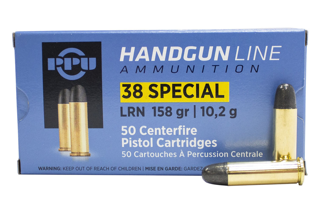 PPU - 38 SPECIAL - 158GR LRN - 500 PACK