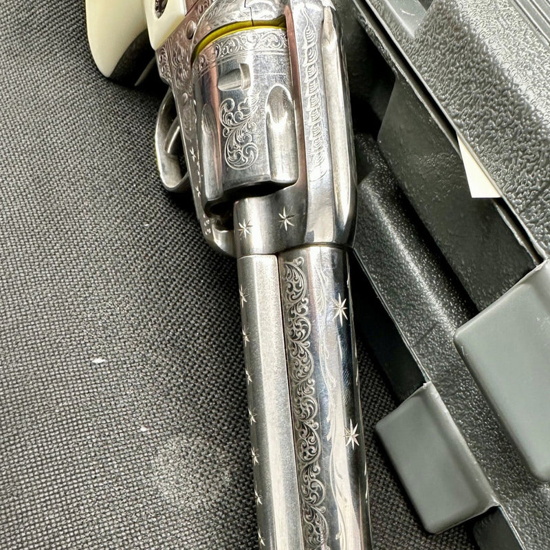 Ruger New Vaquero Factory Engraved Matched Set – .45 Colt