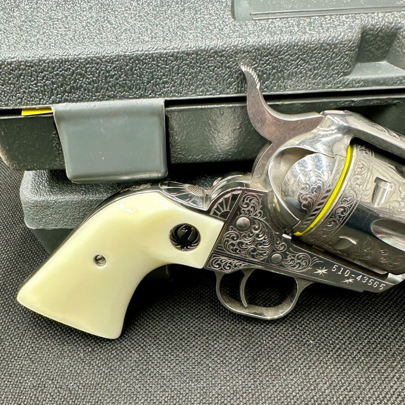 Ruger New Vaquero Factory Engraved Matched Set – .45 Colt