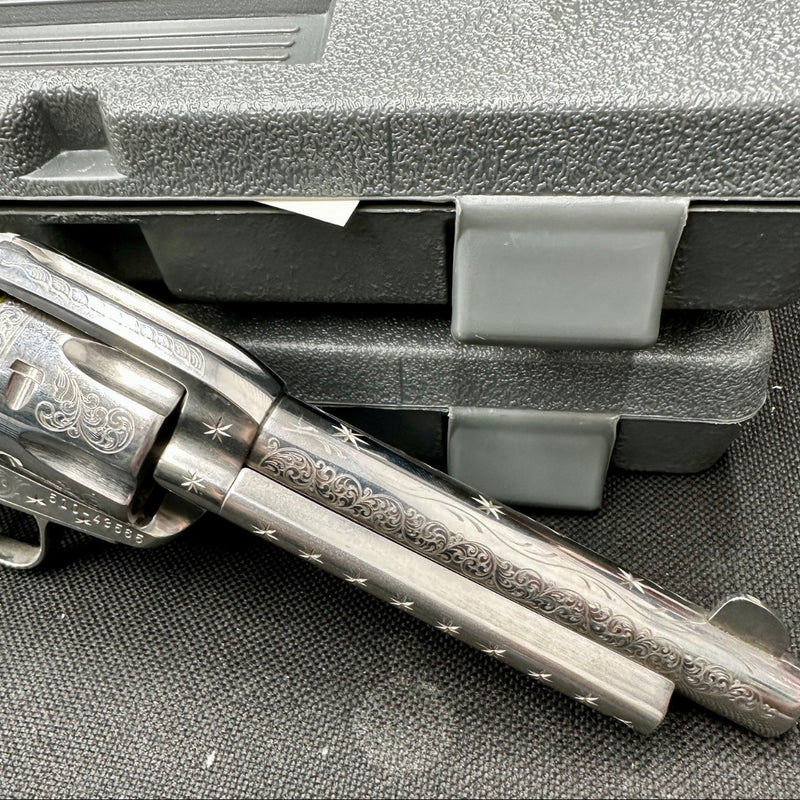 Ruger New Vaquero Factory Engraved Matched Set – .45 Colt