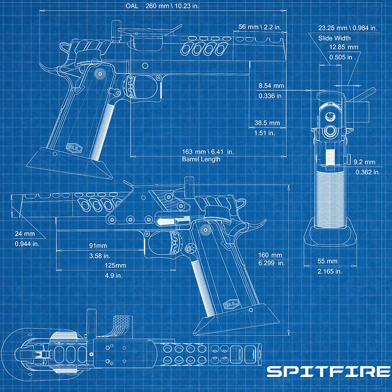 BUL ARMORY - ALL NEW SAS II SPITFIRE .38 SUPER - ALL SOLD OUT