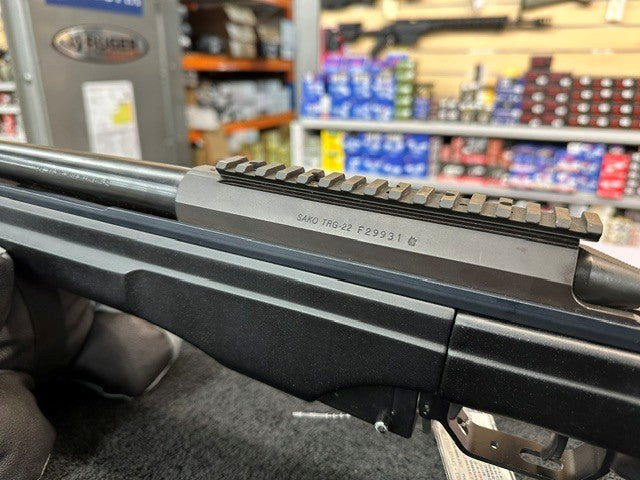 SAKO TRG22 308 WIN - WITH SAKO TRG MUZZLE BRAKE - PRE LOVED