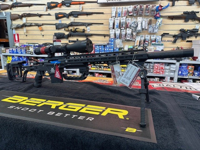 TIKKA T3X BASE + PROOF CARBON BULL BARREL + ROME LORICA-O CHASIS + SCOPE PACKAGE CUSTOM BUILD