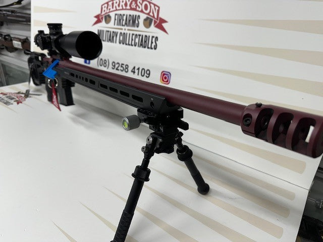 TIKKA T3X VARMINT + ROME MOTUS R CHASIS CUSTOM BUILD + SCOPE PACKAGE