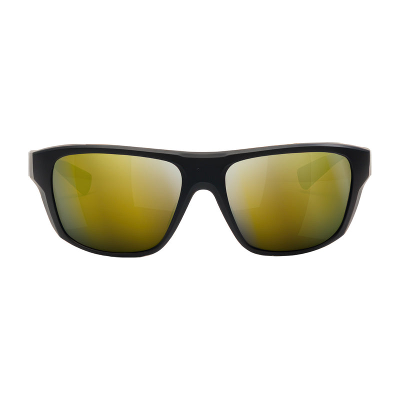 Banshee Sunglasses - Black-Amber Lens