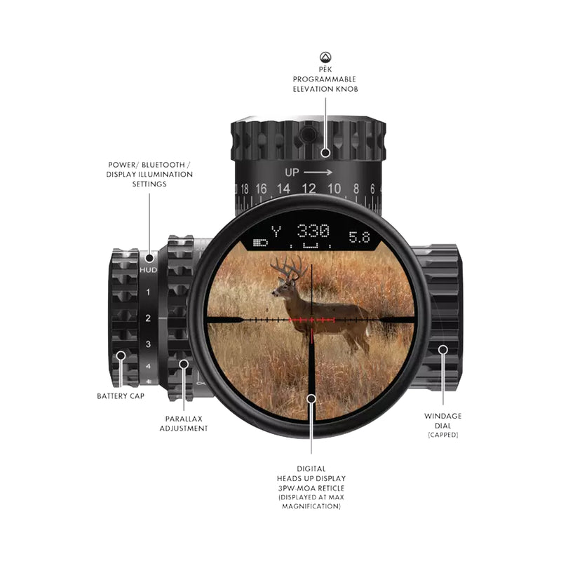 Burris Veracity PH 2.5-12x42 Bluetooth Riflescope