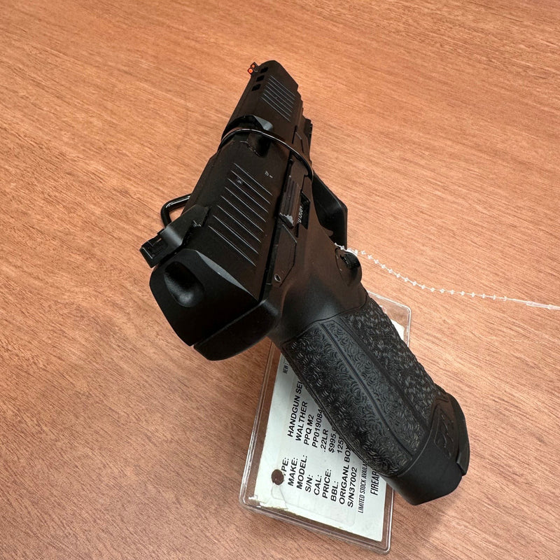 WALTHER PPQ M2 - 22 LR SEMI AUTO - PRE LOVED