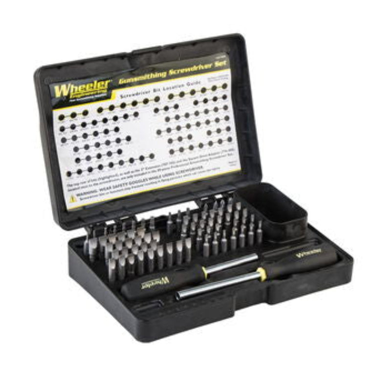 WHEELER - PROFESSIONAL GUNSMITHING  SCREWDRIVER SET