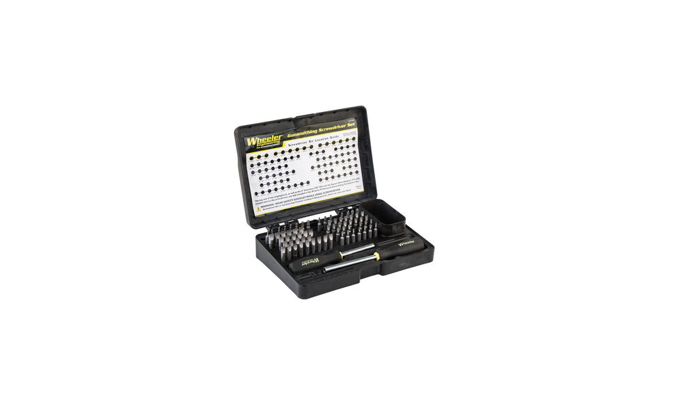 WHEELER - PROFESSIONAL GUNSMITHING  SCREWDRIVER SET