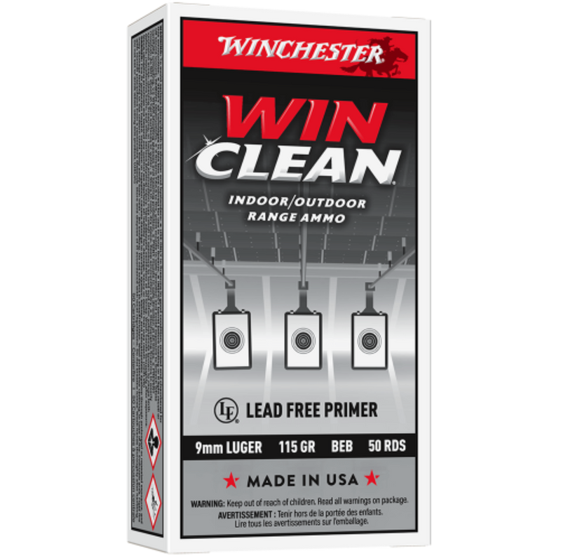 Winchester Super X Winclean 9mm 115gr - Back In Stock