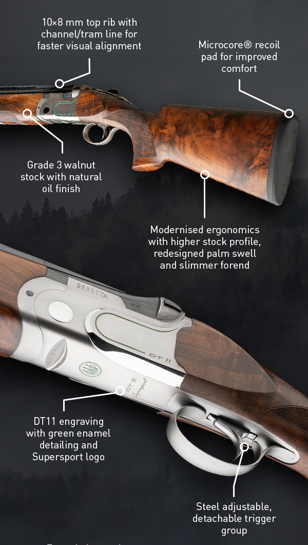 BERETTA DT11 SuperSport Limited Edition + Beretta 500th Year Anniversary Medallion By Redemption